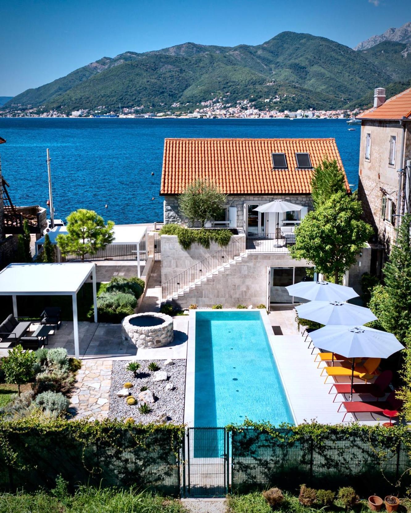 Villa Lastva Tivat Buitenkant foto